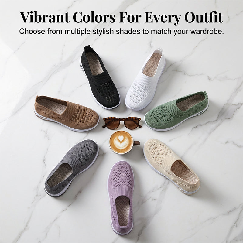⏳Limited-time 50% off⏰Women's Breathable Mesh Slip-On Shoes🥿