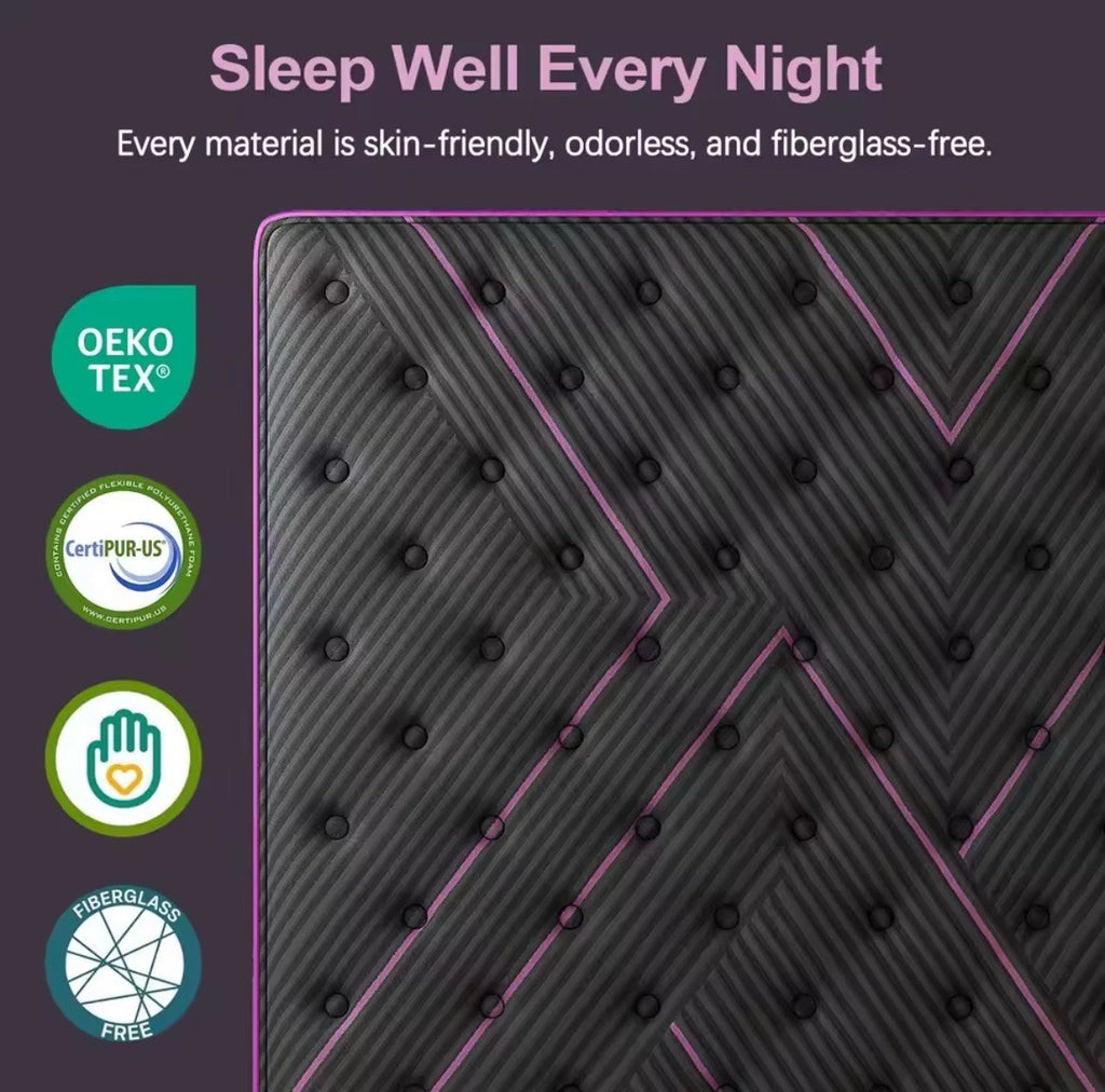 14" Medium-Firm Hybrid Mattress with