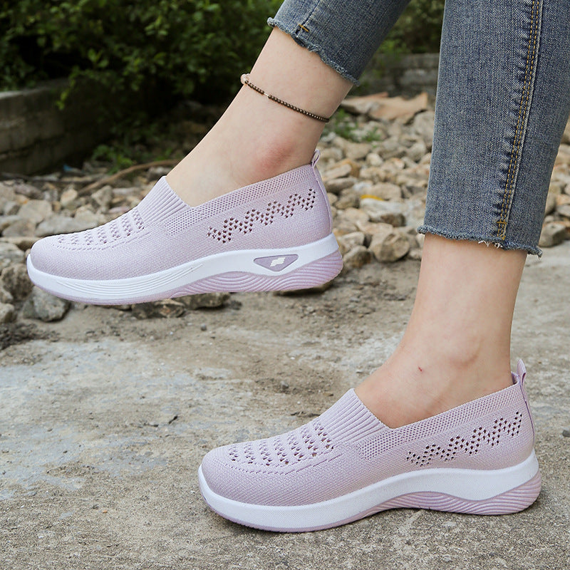 ⏳Limited-time 50% off⏰Women's Breathable Mesh Slip-On Shoes🥿