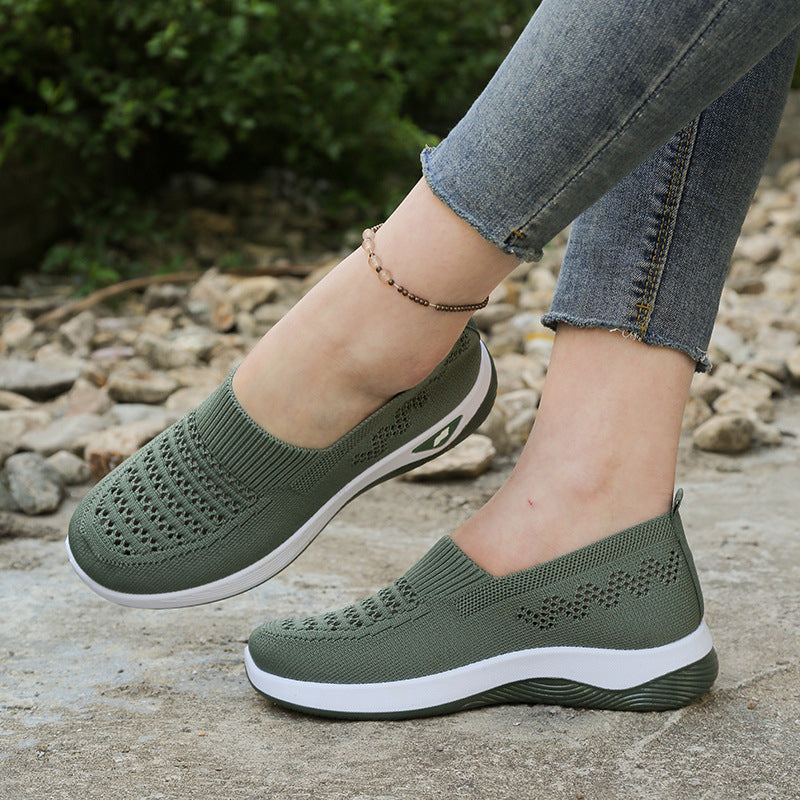 ⏳Limited-time 50% off⏰Women's Breathable Mesh Slip-On Shoes🥿