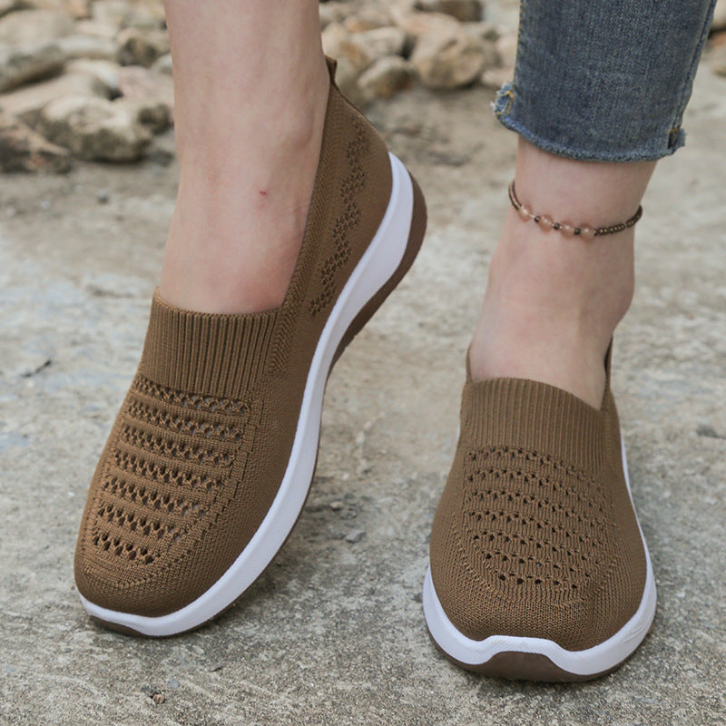 ⏳Limited-time 50% off⏰Women's Breathable Mesh Slip-On Shoes🥿