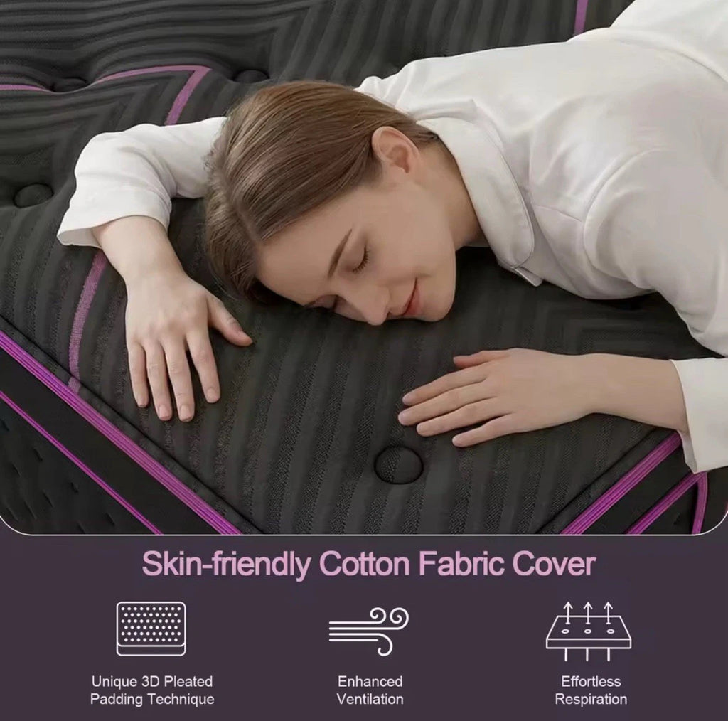 14" Medium-Firm Hybrid Mattress with