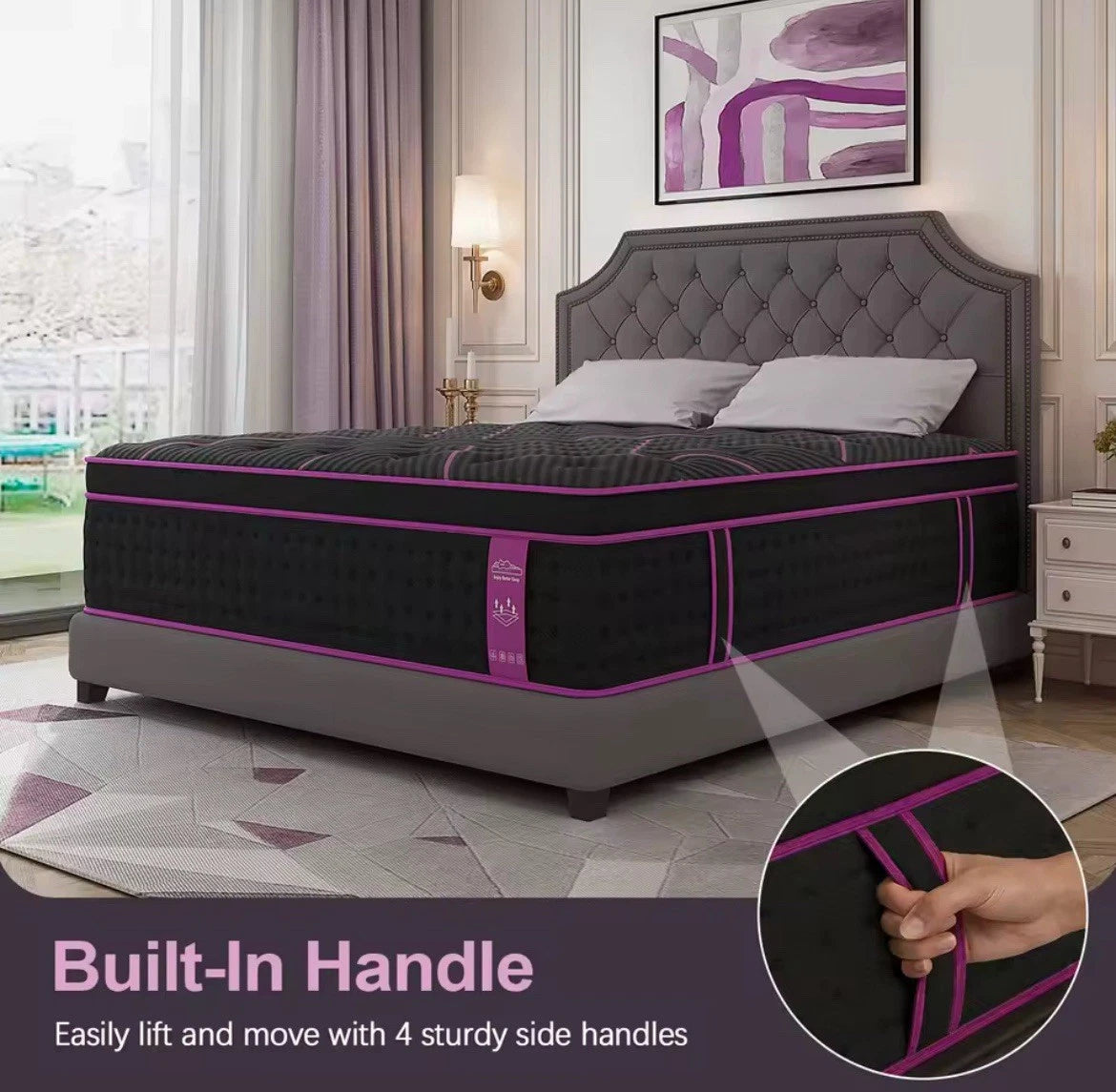 14" Medium-Firm Hybrid Mattress with